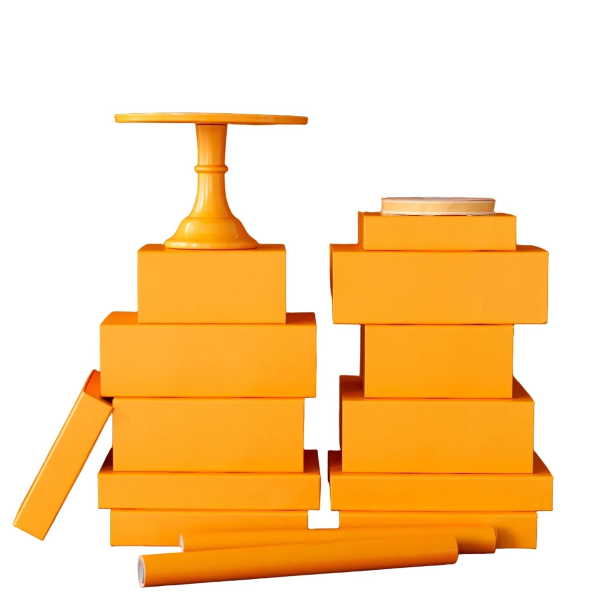 Orange Display Box Risers
