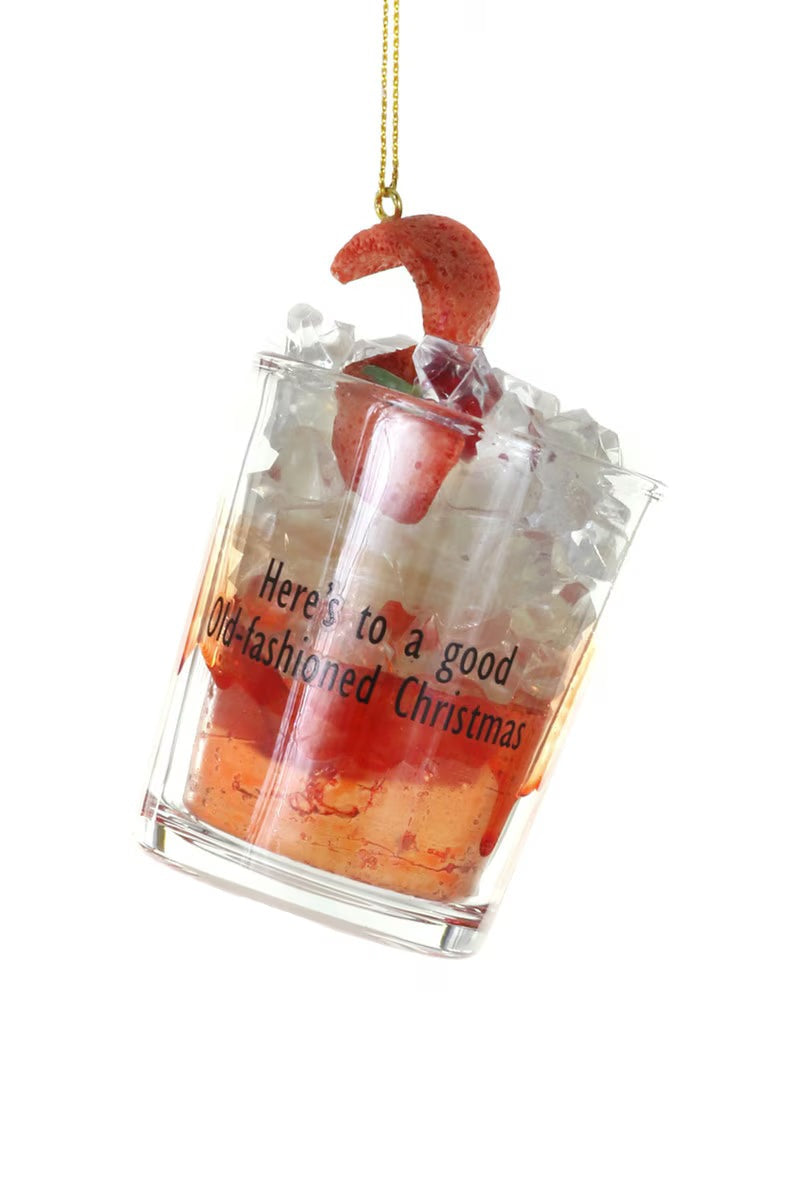 An Old Fashioned Christmas Glass Ornament by Cody Foster