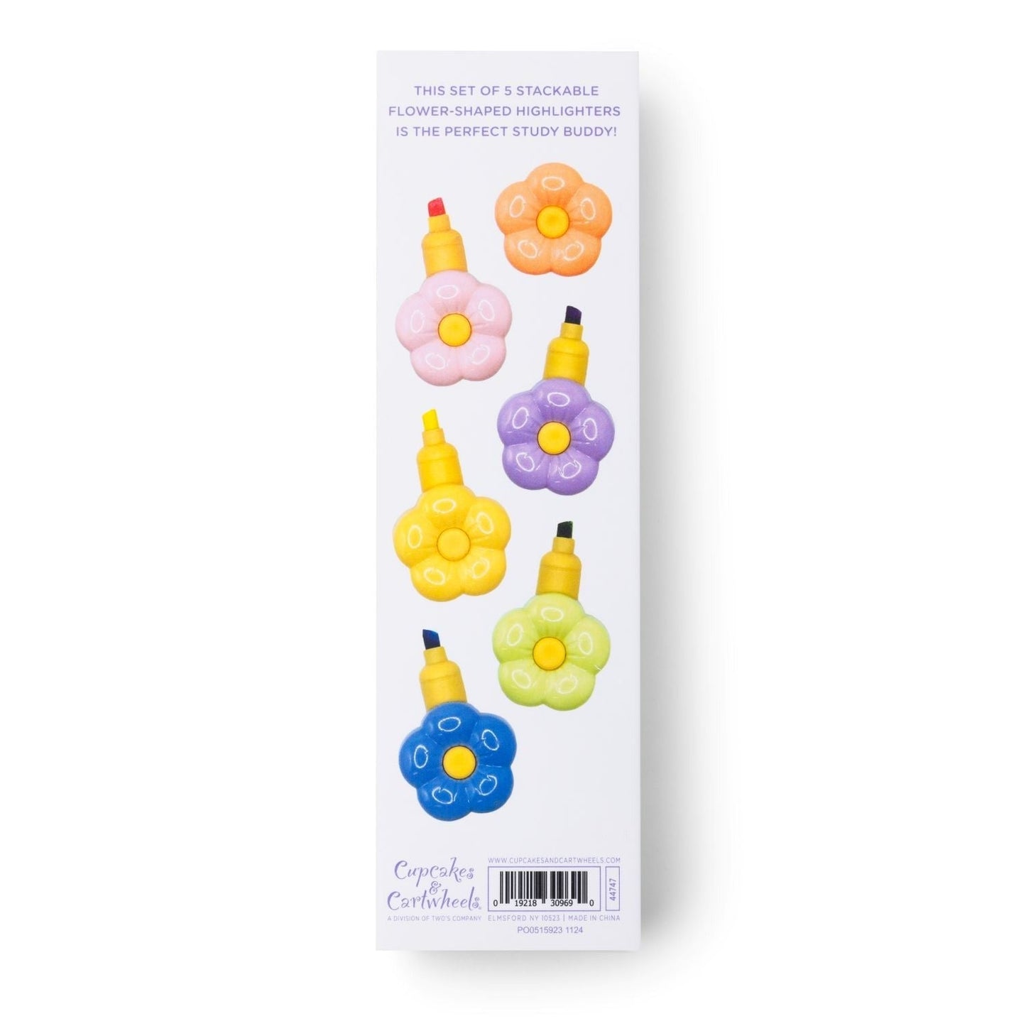 Stacking Flower Shaped Highlighters