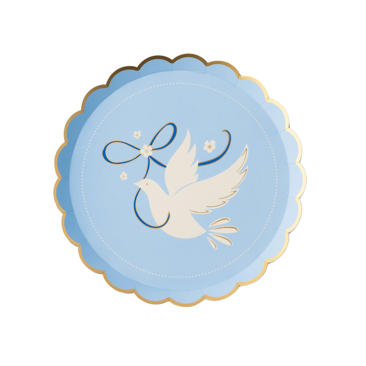 Dove Sky Blue Small Plates