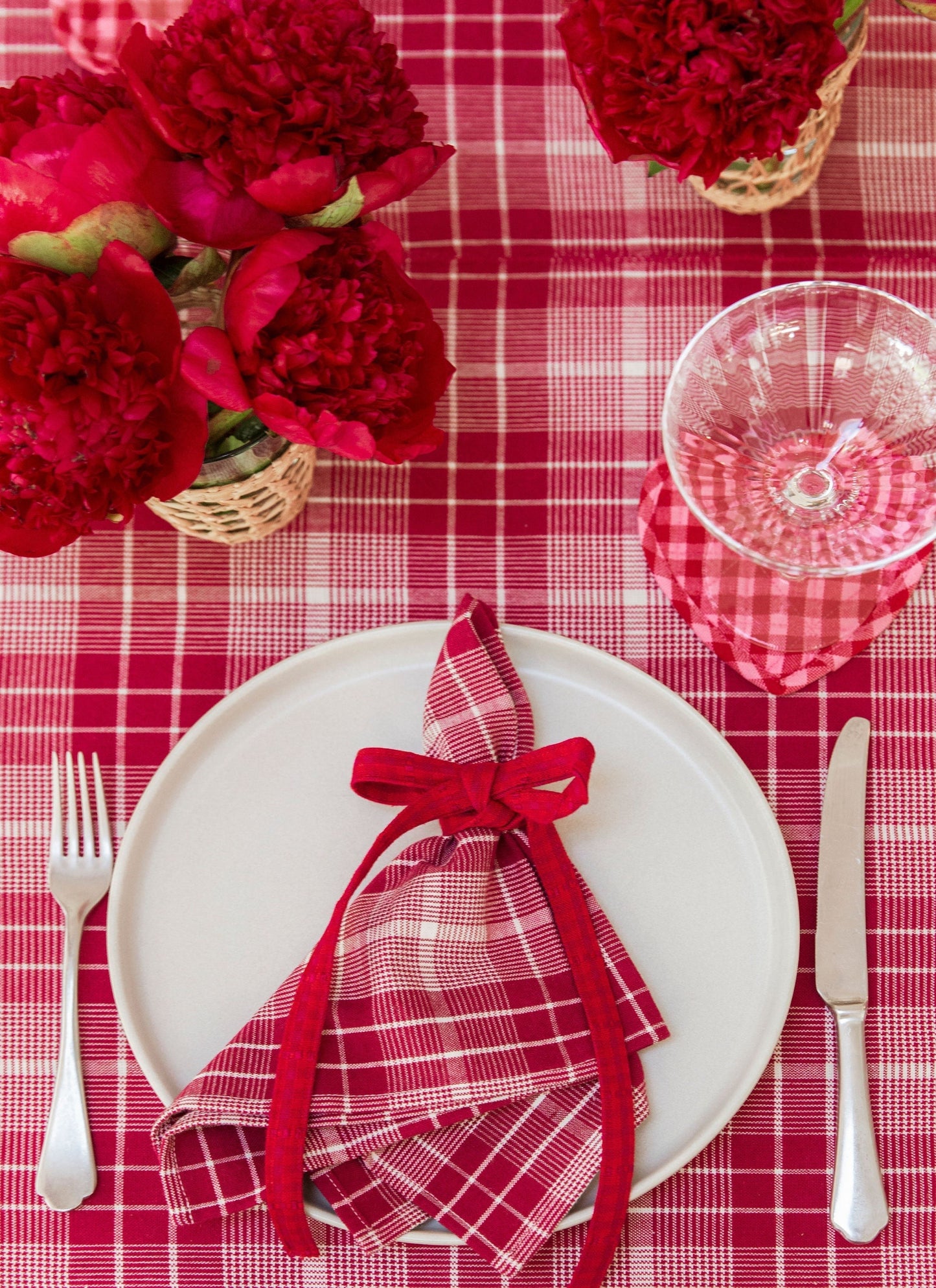 Rosehill Plaid Napkins