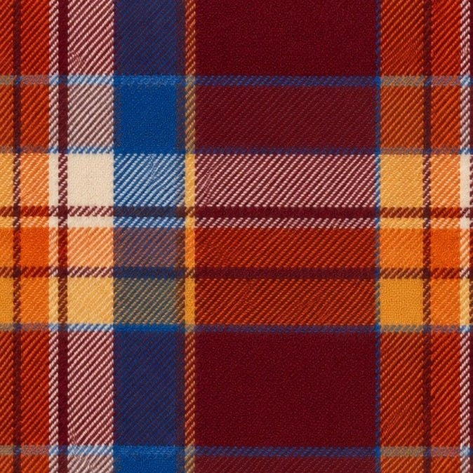 Marlow Plaid Flannel Dog Bow Tie
