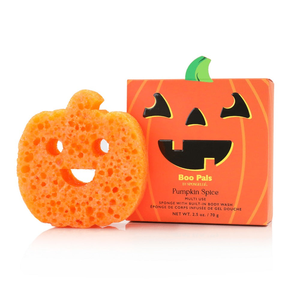 Pumpkin Spice Shower Buffer Sponge