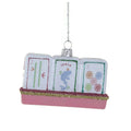 Mahjong Tiles Glass Ornament by Cody Foster