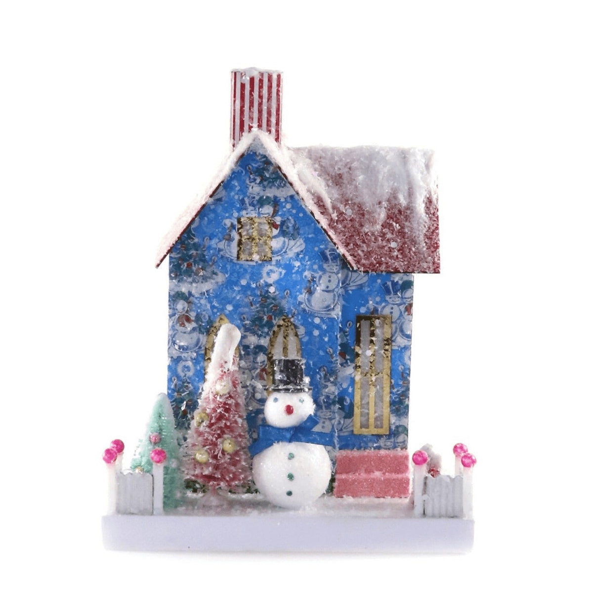 Retro Snowman Abode by Cody Foster
