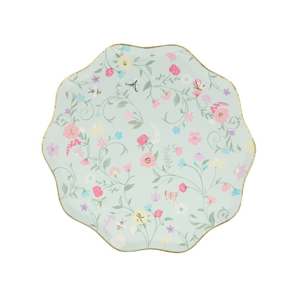 Meri Meri X Laduree Paris Floral Side Plates
