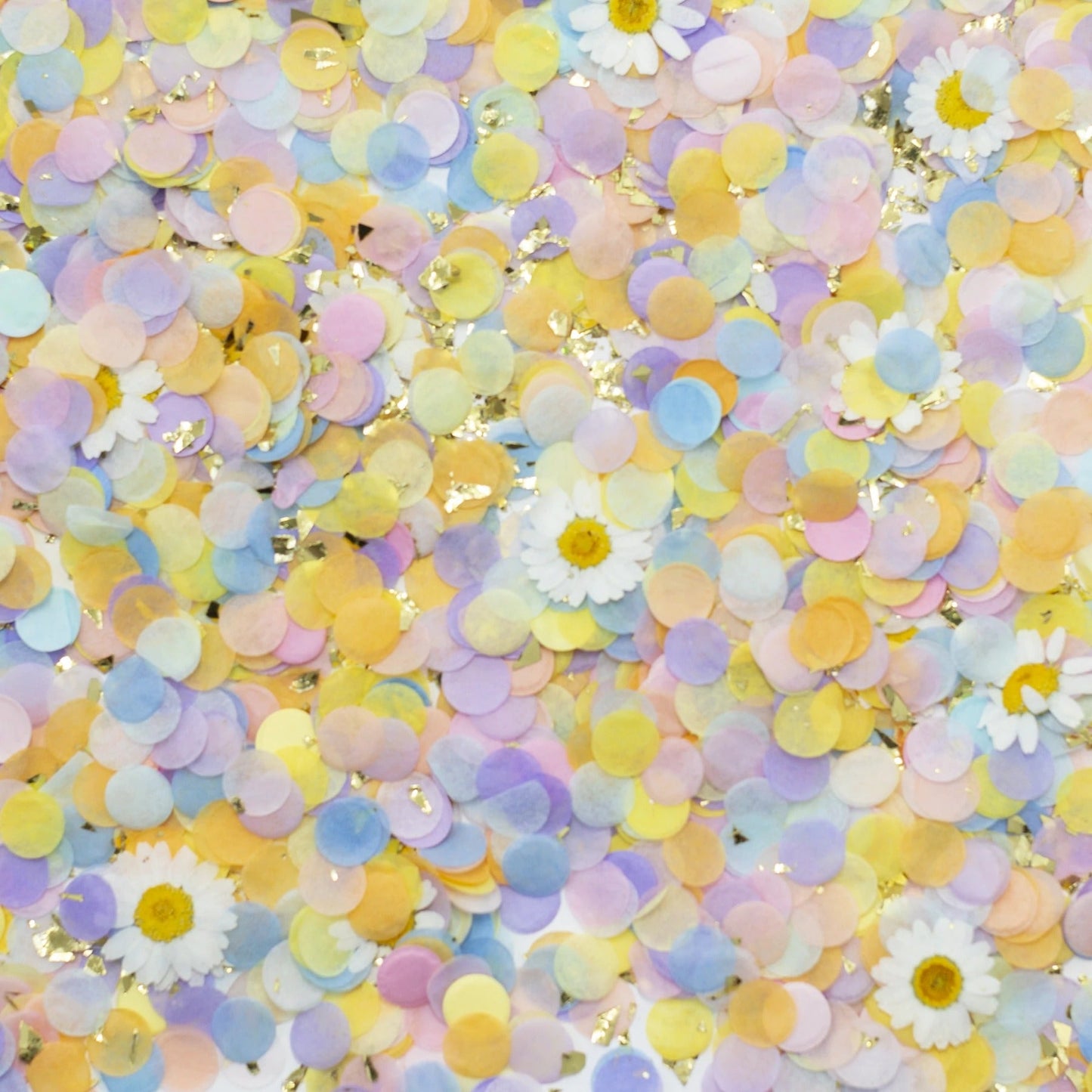 Peace and Love Daisy Flower Confetti