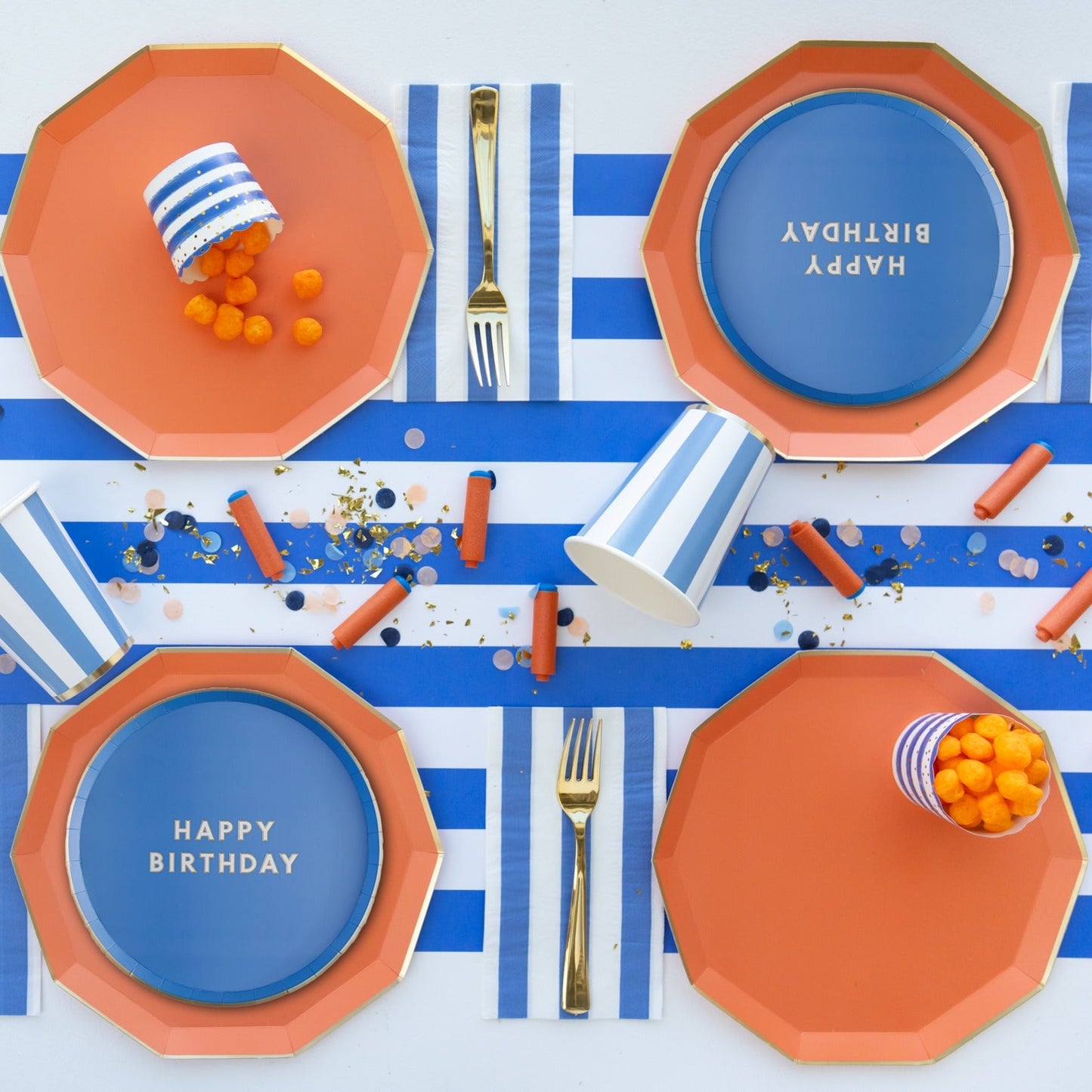 Sunkissed Orange Signature Large Plates