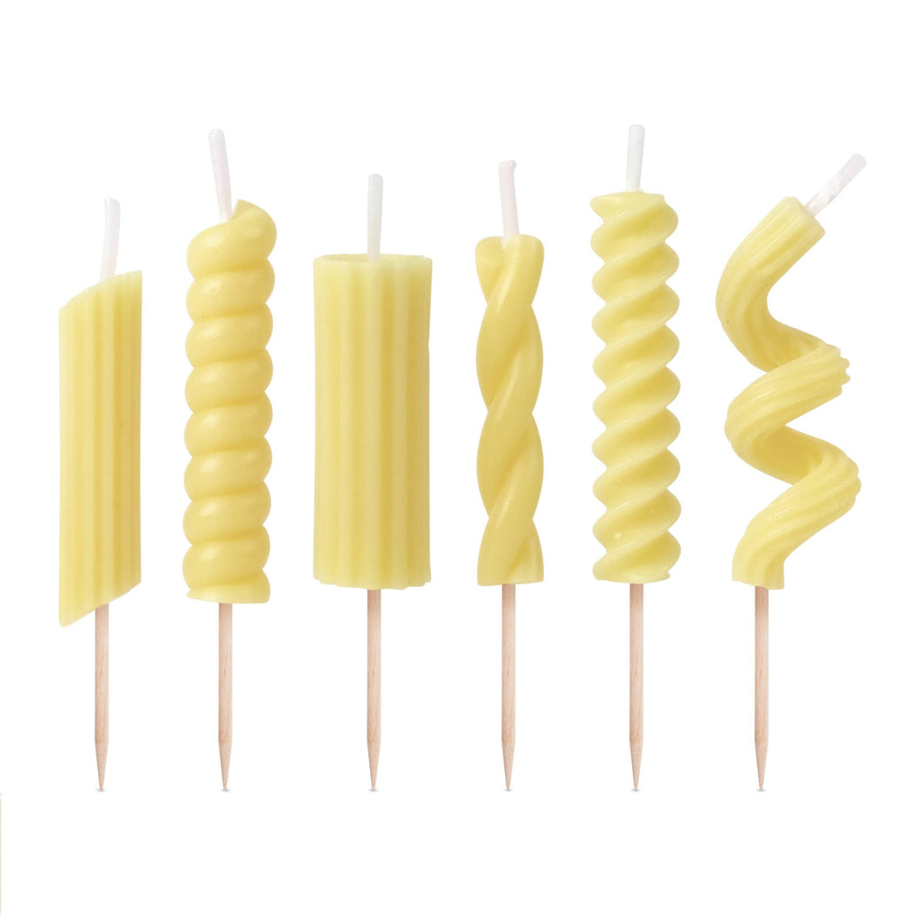 Pasta Noodle Birthday Candles