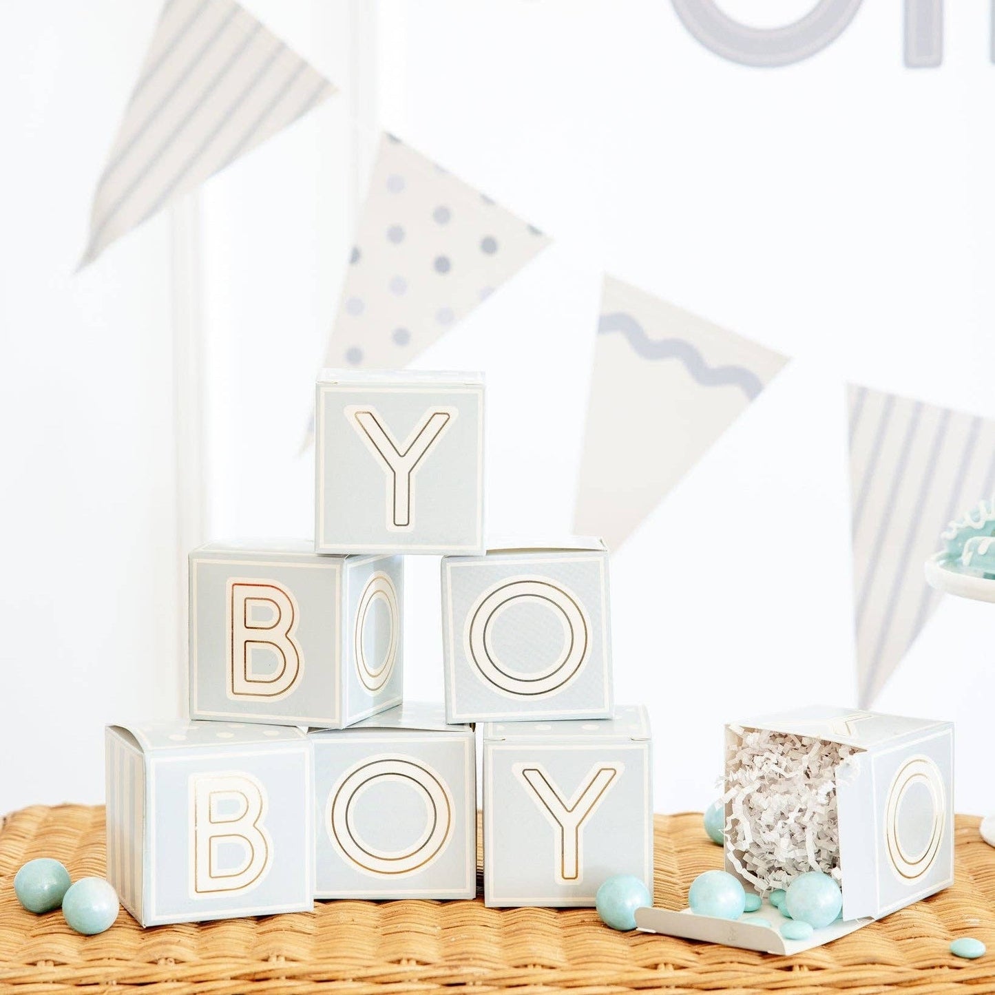 Blue Block Treat Box