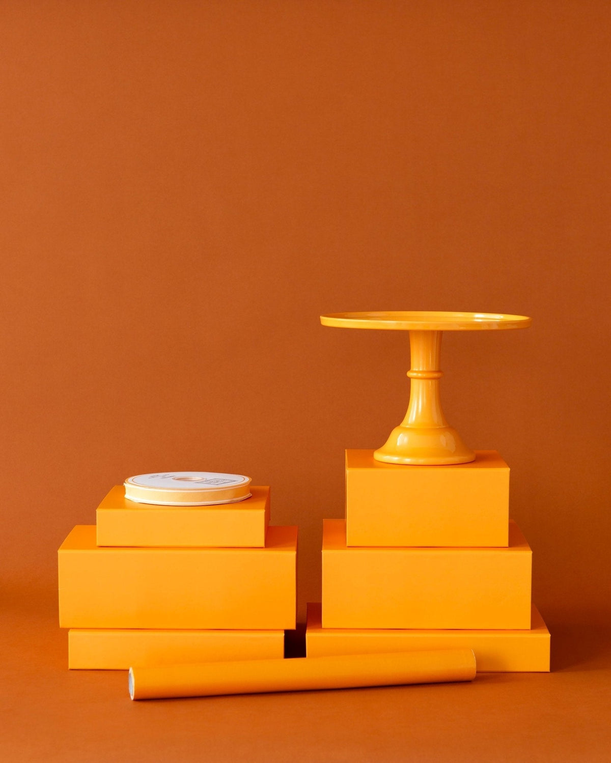 Orange Display Box Risers