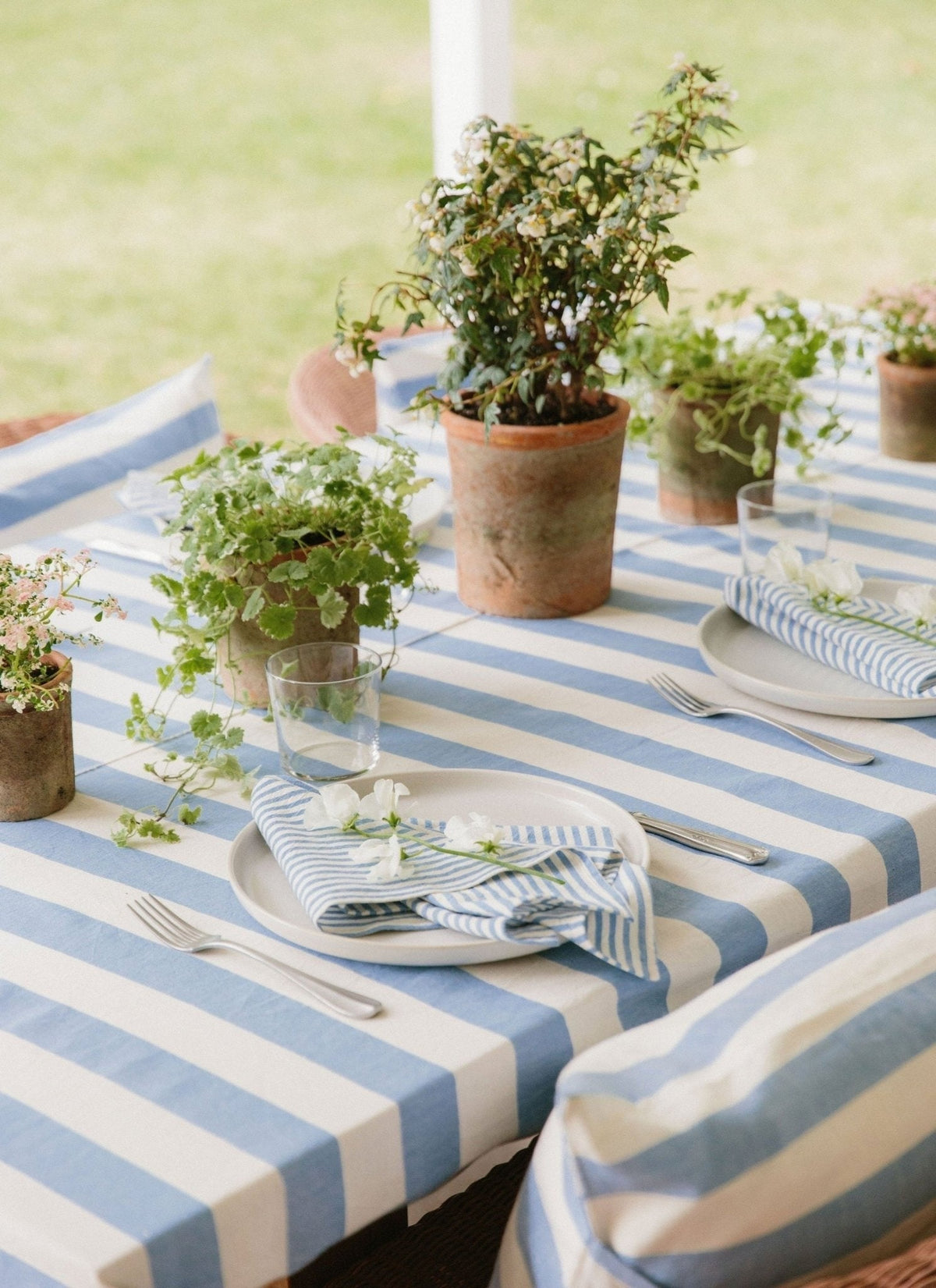 Milos Beach Tablecloth