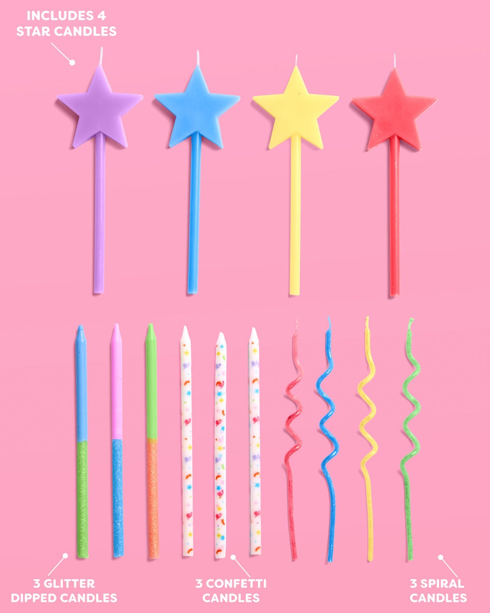 Birthday Bonanza Candles