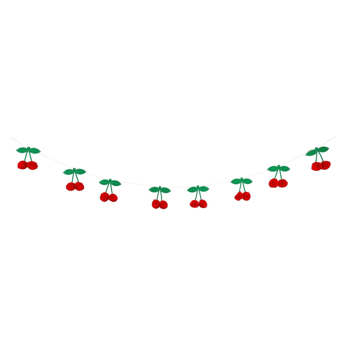 Felt Cherries Banner