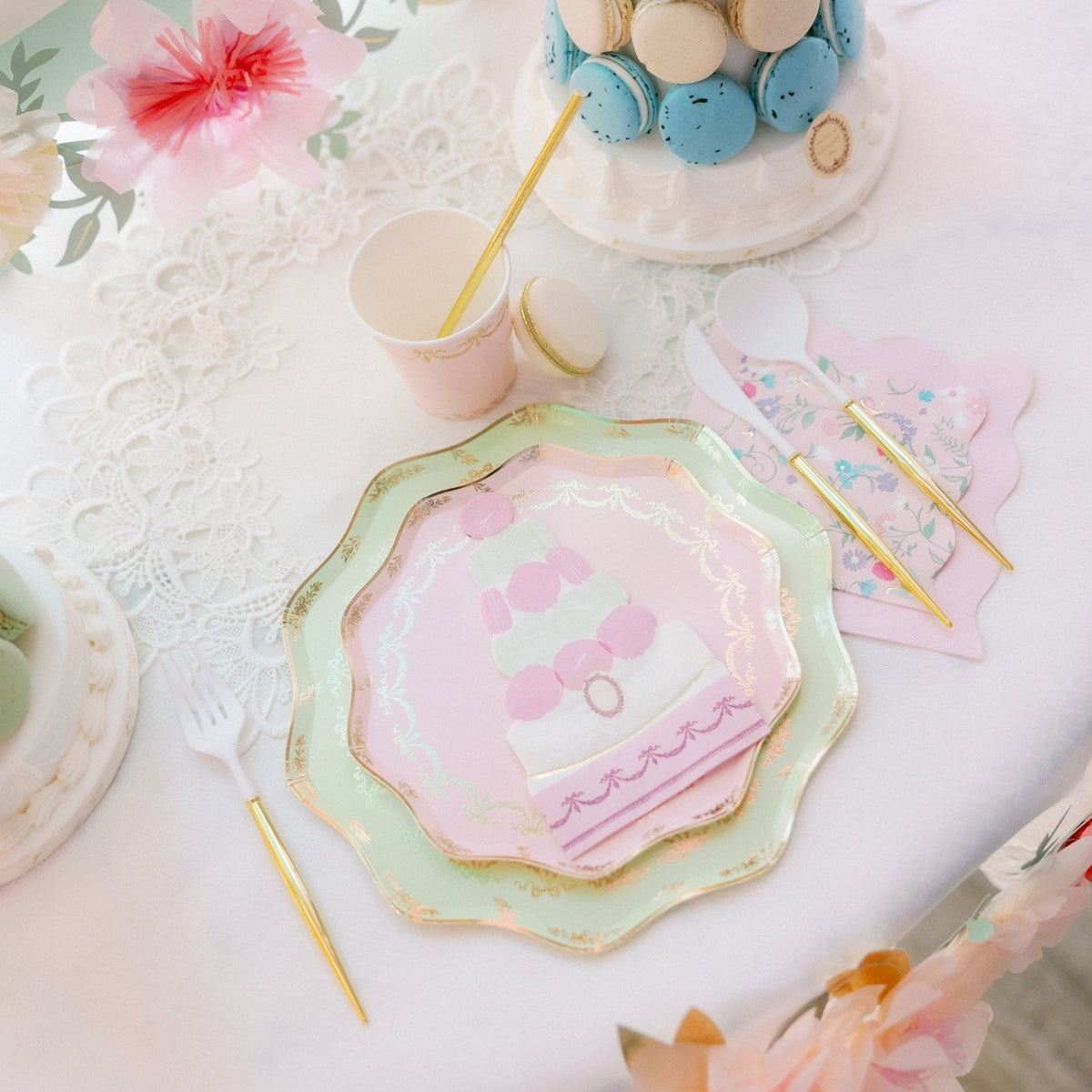 Meri Meri X Laduree Paris Side Plates