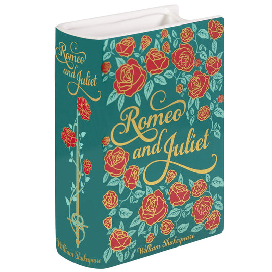 Romeo and Juliet Large Book Vase