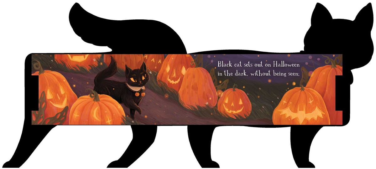 One Black Cat Halloween Board Book