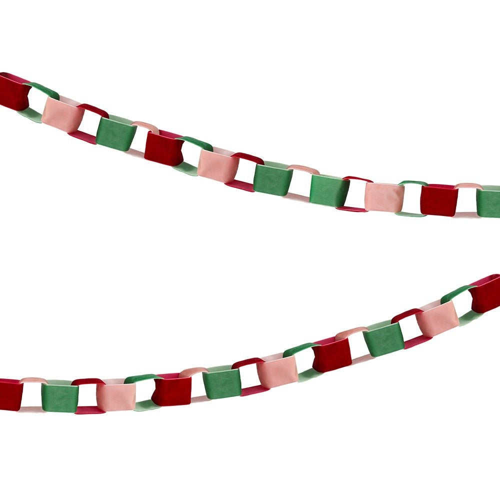 Velvet Chain Link Garland