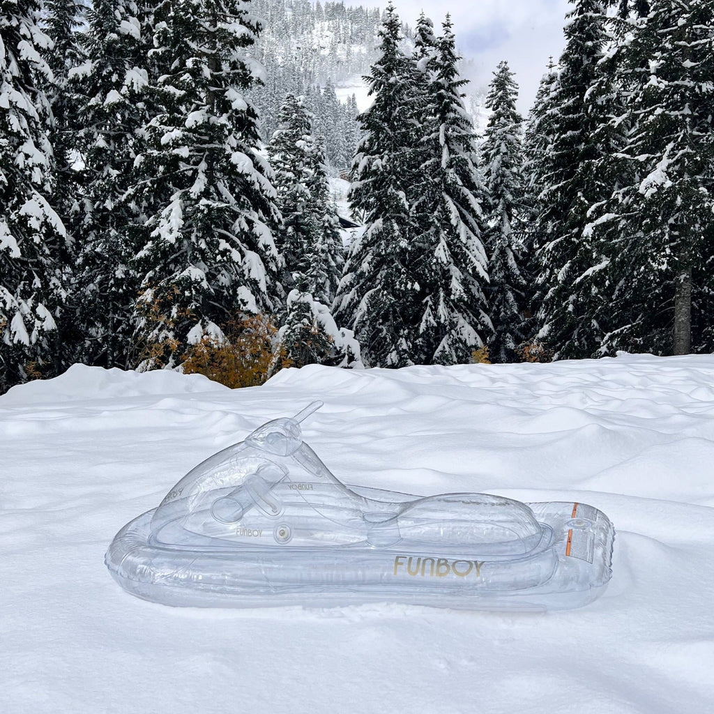 Super ClearTM Snowmobile Sled