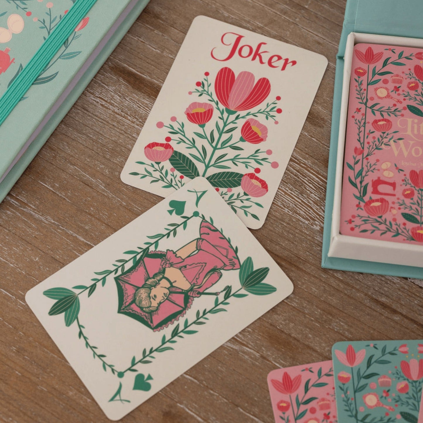 Little Women Playing Cards Set