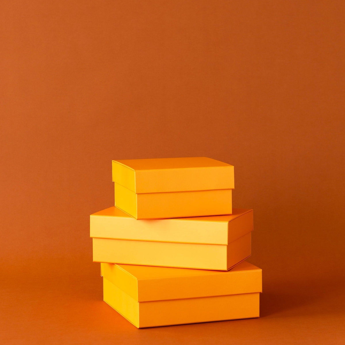 Orange Display Box Risers