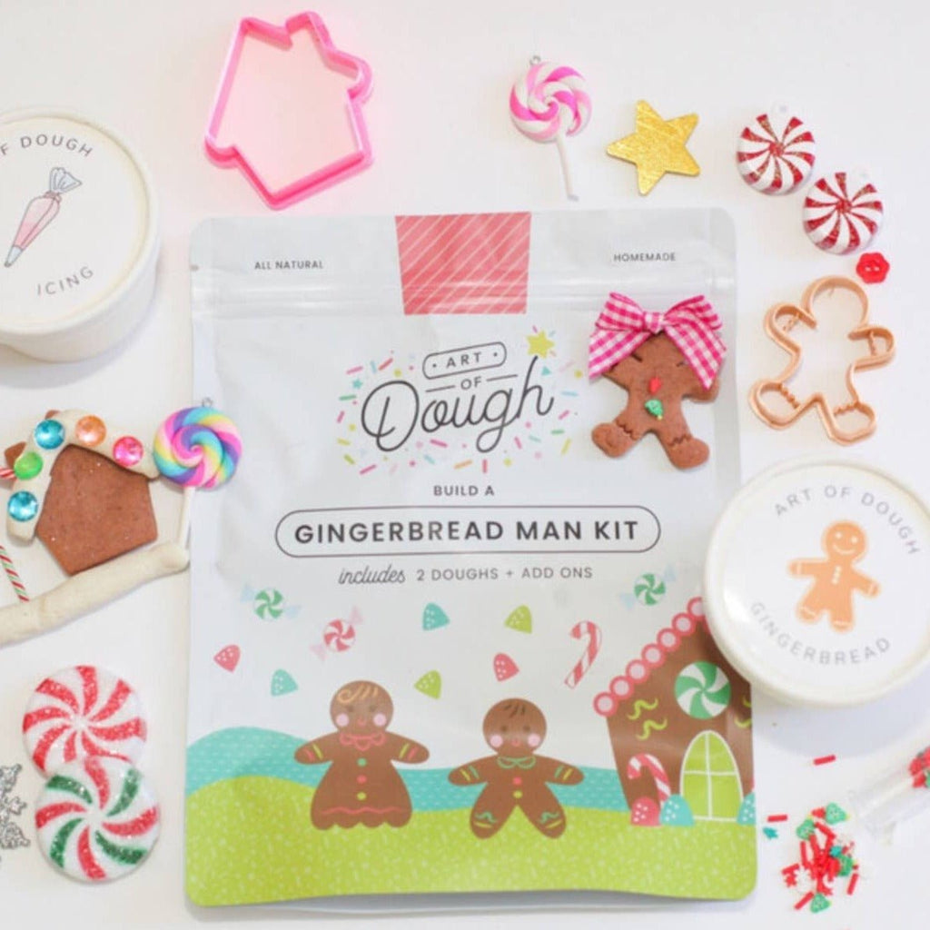 Gingerbread Baking Playdough Kit