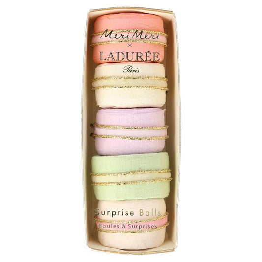 Meri Meri X Laduree Paris Macaron Surprise Balls