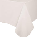 Ivory Paper Linen Like Table Cover