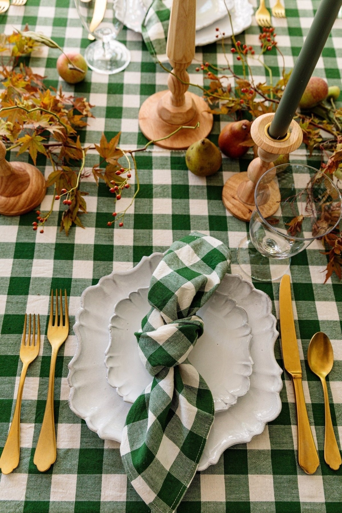 Gingham Hunter Napkins