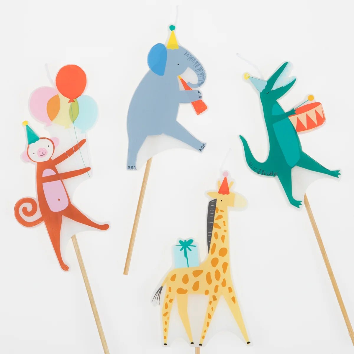 Circus Party Animal Candles