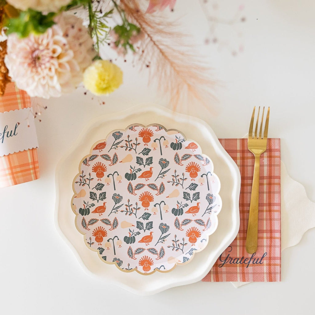 Bonjour Fete X the House That Lars Built Thanksgiving Guest Towels