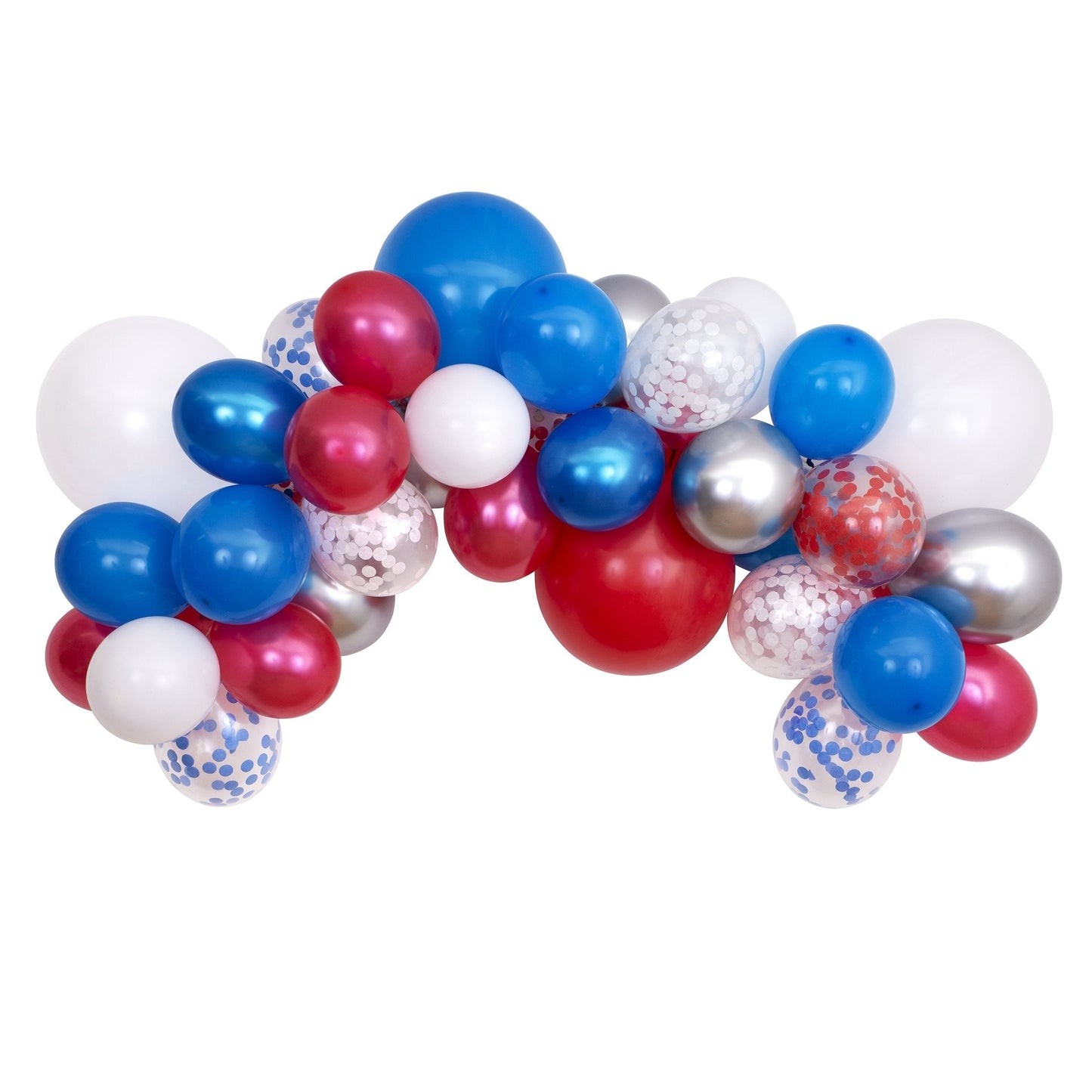 Red, White & Blue Balloon Garland Kit