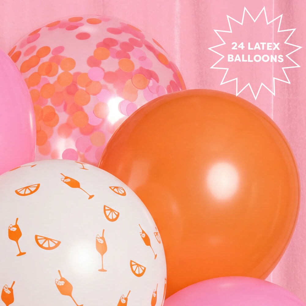 Spritz Printed Latex Balloon Set