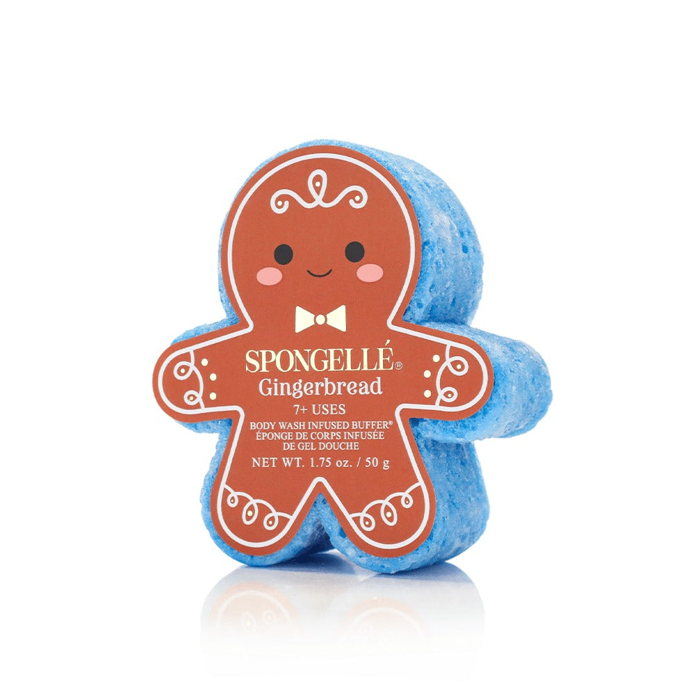 Gingerbread Shower Buffer Sponge