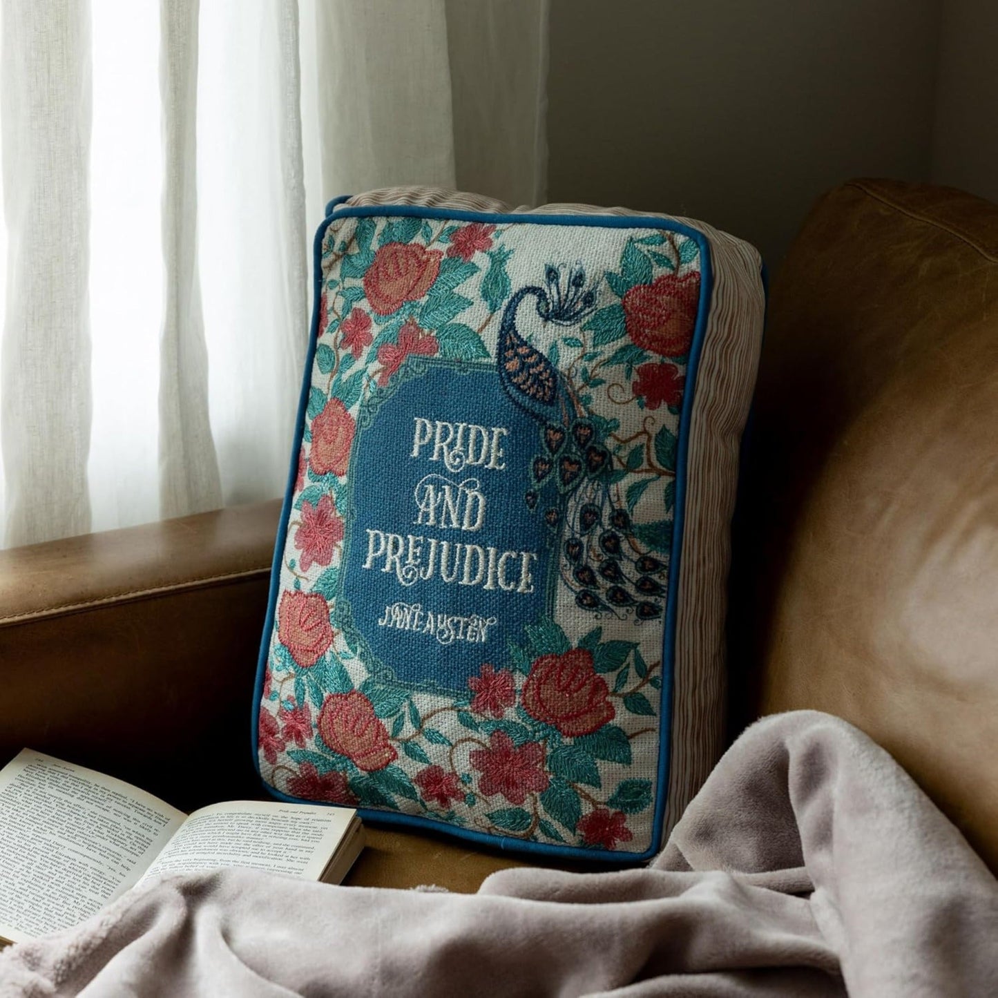 Pride and Prejudice Book Shaped Pillow