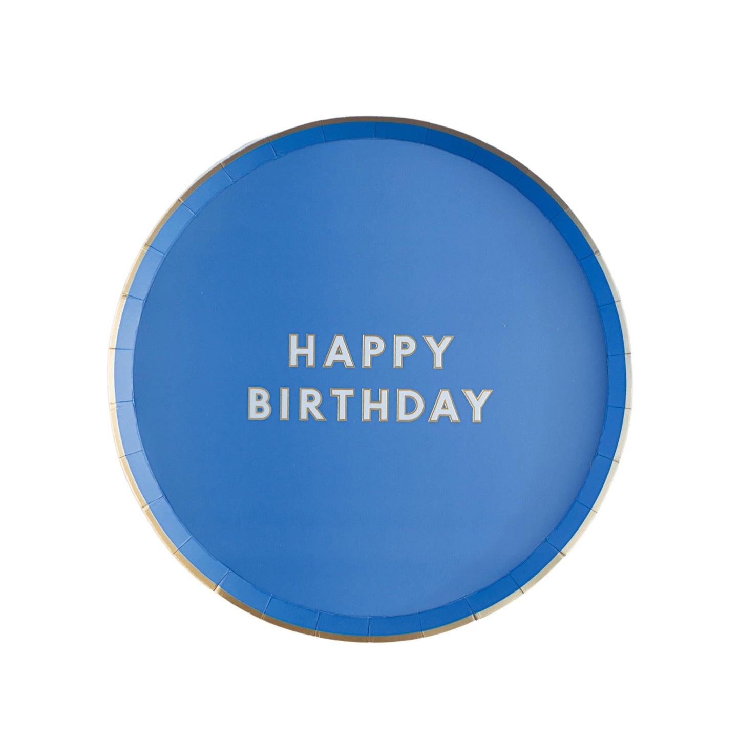 Palisades Blue Signature Happy Birthday Small Plates