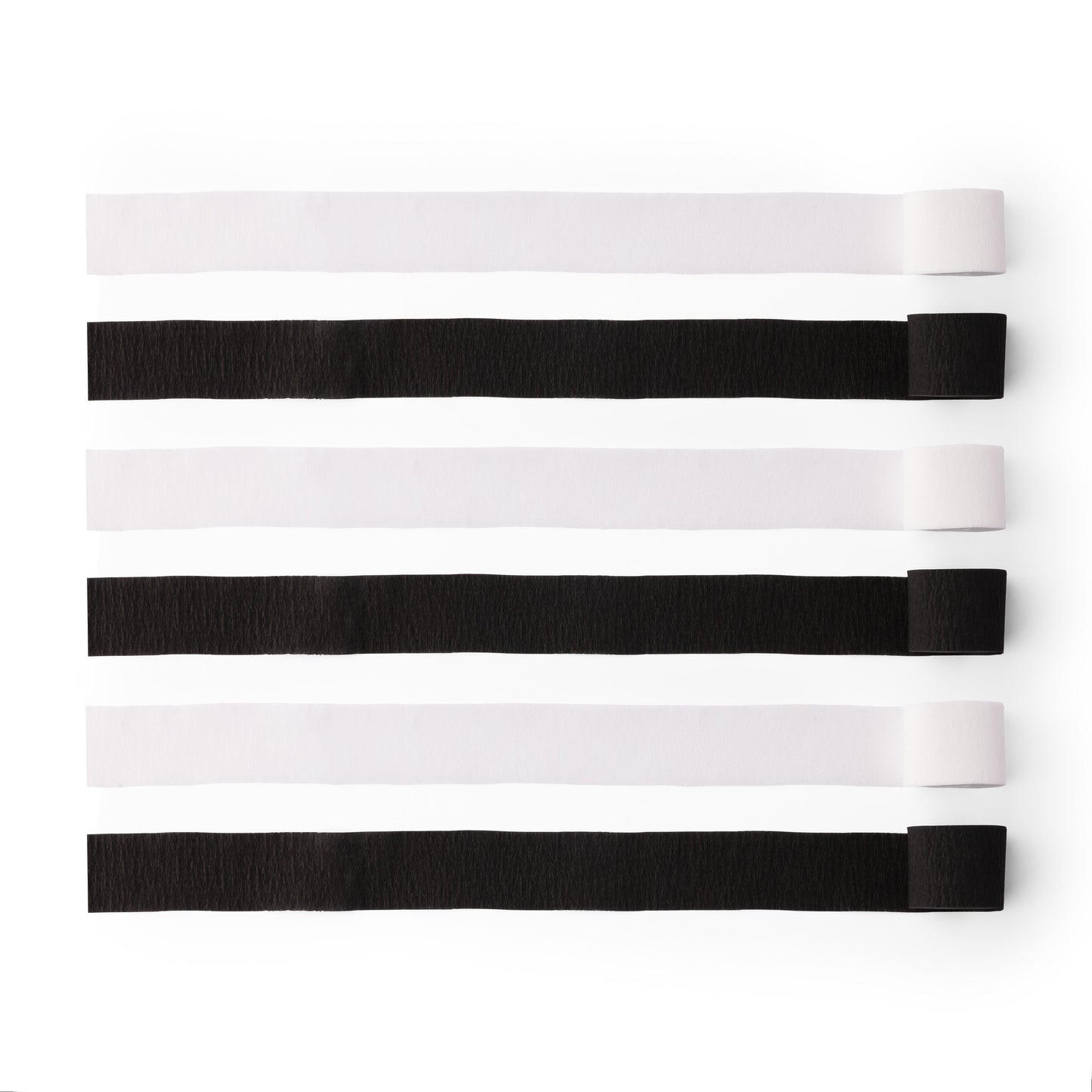 Black and White Streamers