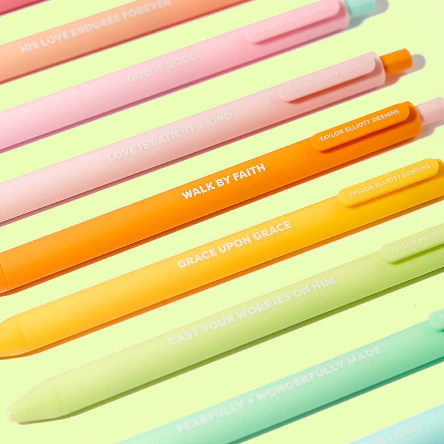 Faith Colored Ink Pen Set