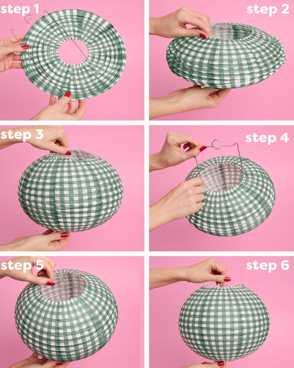 Camp Lantern Set | 6 Paper Party Decorations