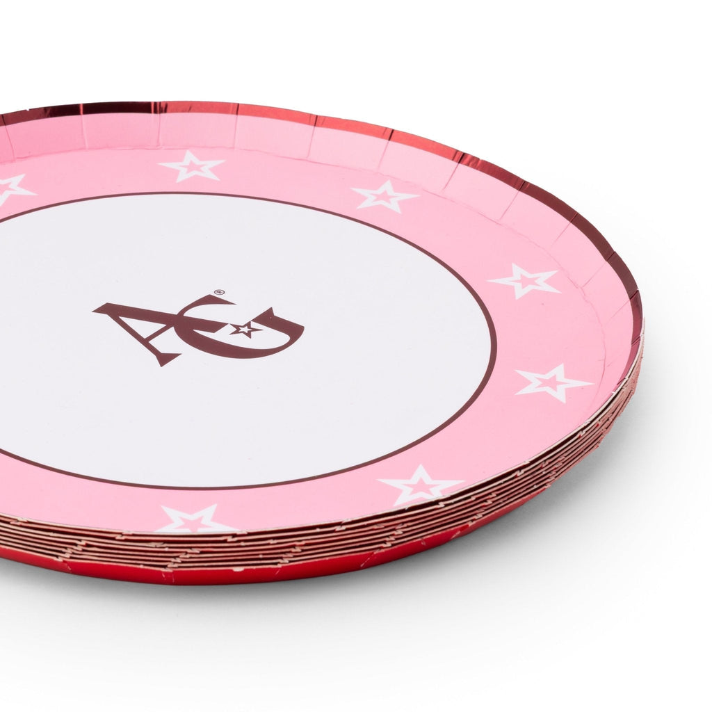 American Girl® X Bonjour Fete Pink Logo Small Plates