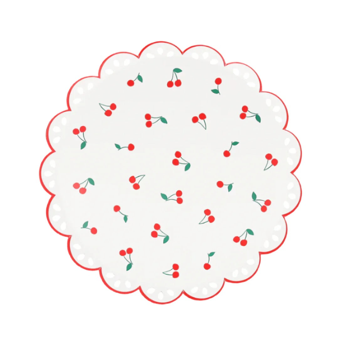 Cherry Pattern Side Plates