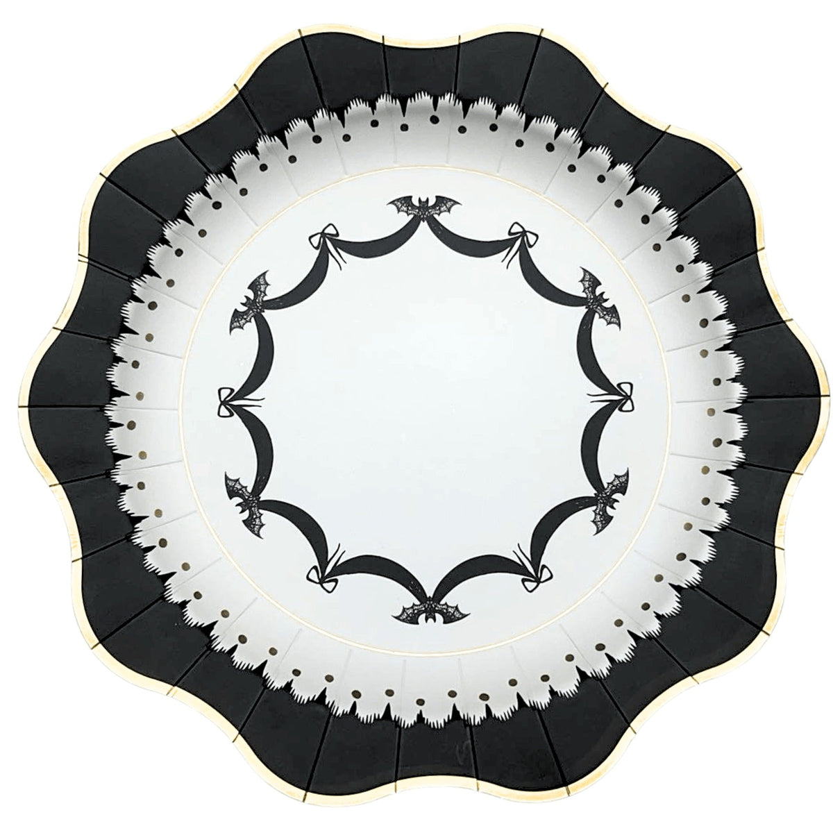 Elegant Halloween Dinner Plates