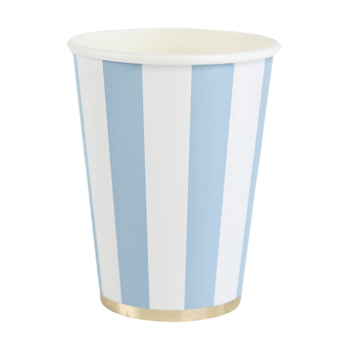 Sky Blue Signature Cabana Stripe Cups