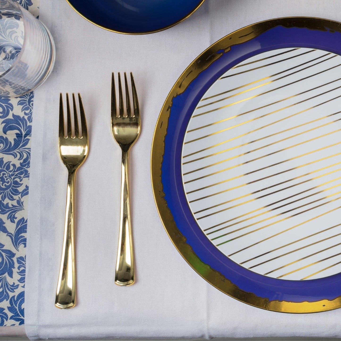 Gold Plastic Forks