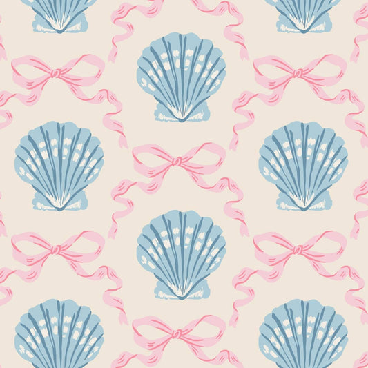 Bow Sea Shell Cocktail Napkins