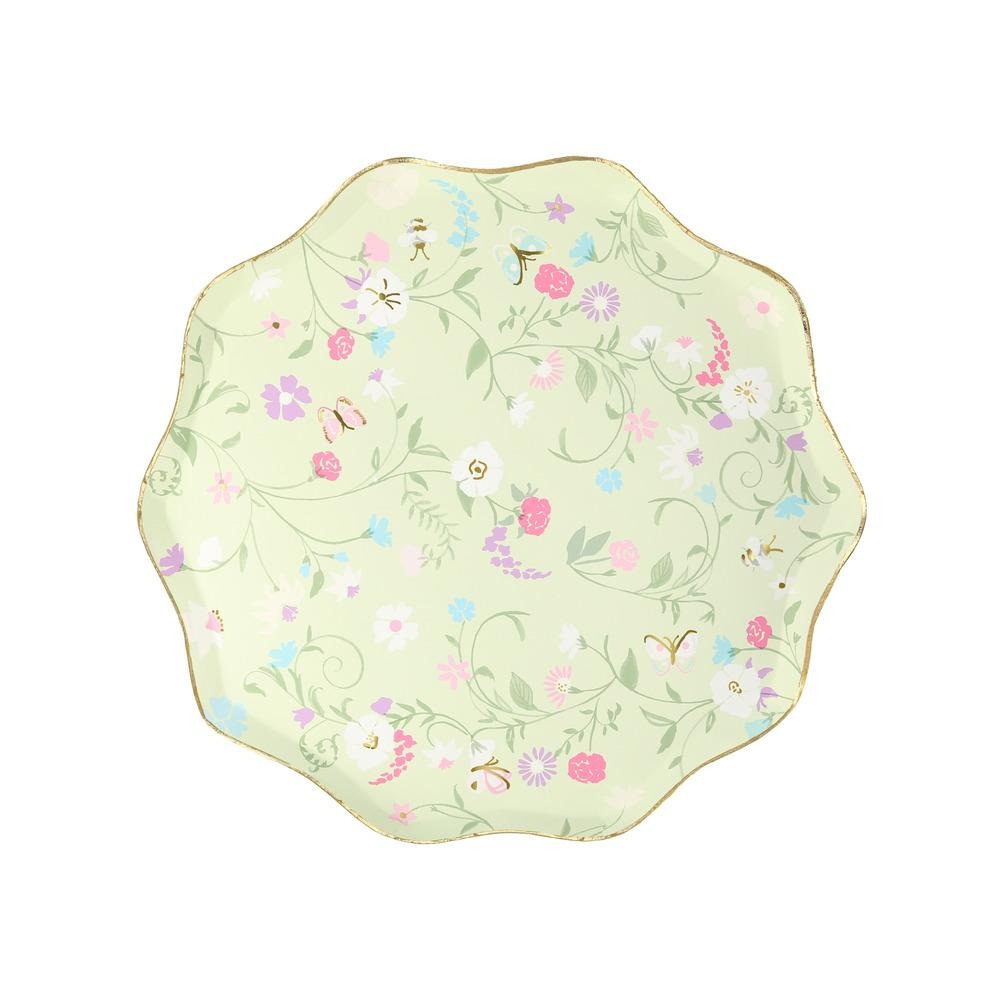 Meri Meri X Laduree Paris Floral Side Plates