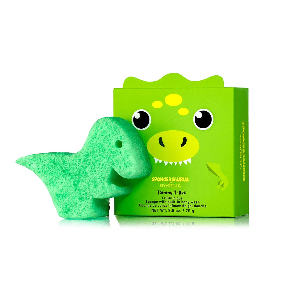 Tommy T-Rex Shower Buffer Sponge