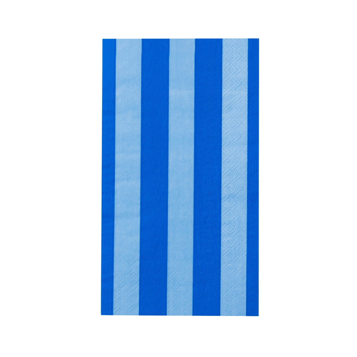 Light & Dark Blue Signature Cabana Stripe Guest Towels