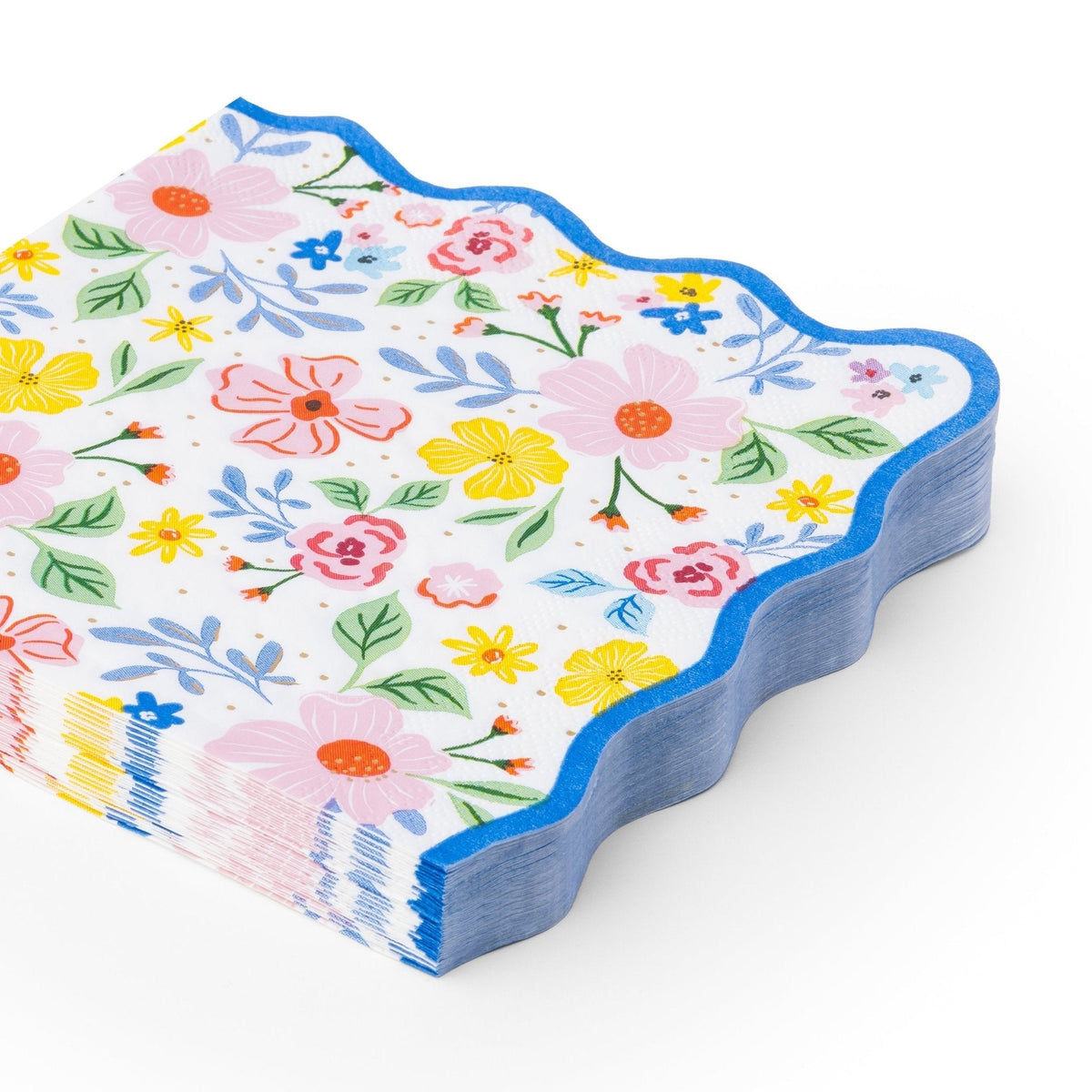 Multicolor Elegant Floral Dinner Napkins