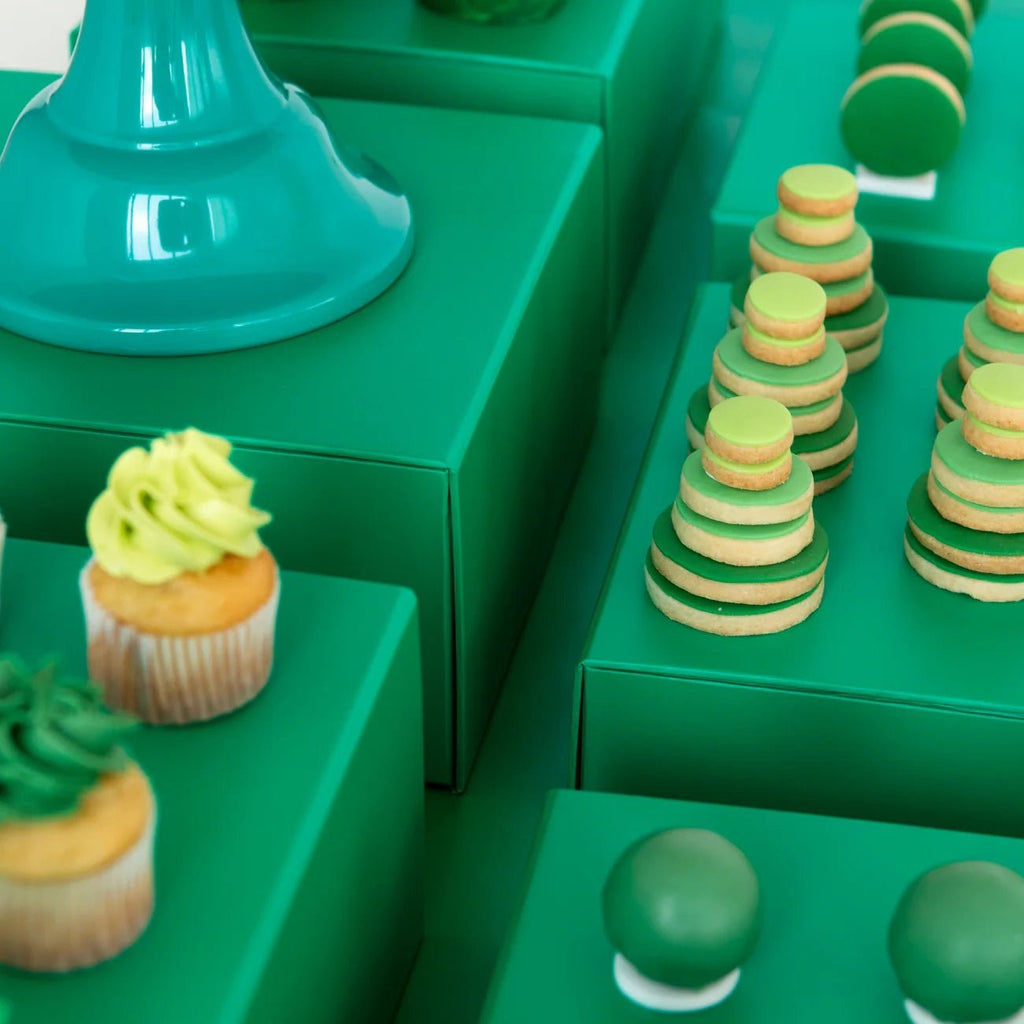 Emerald Green Display Box Risers